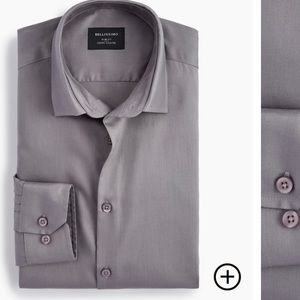 Grey bellissimo dress shirt